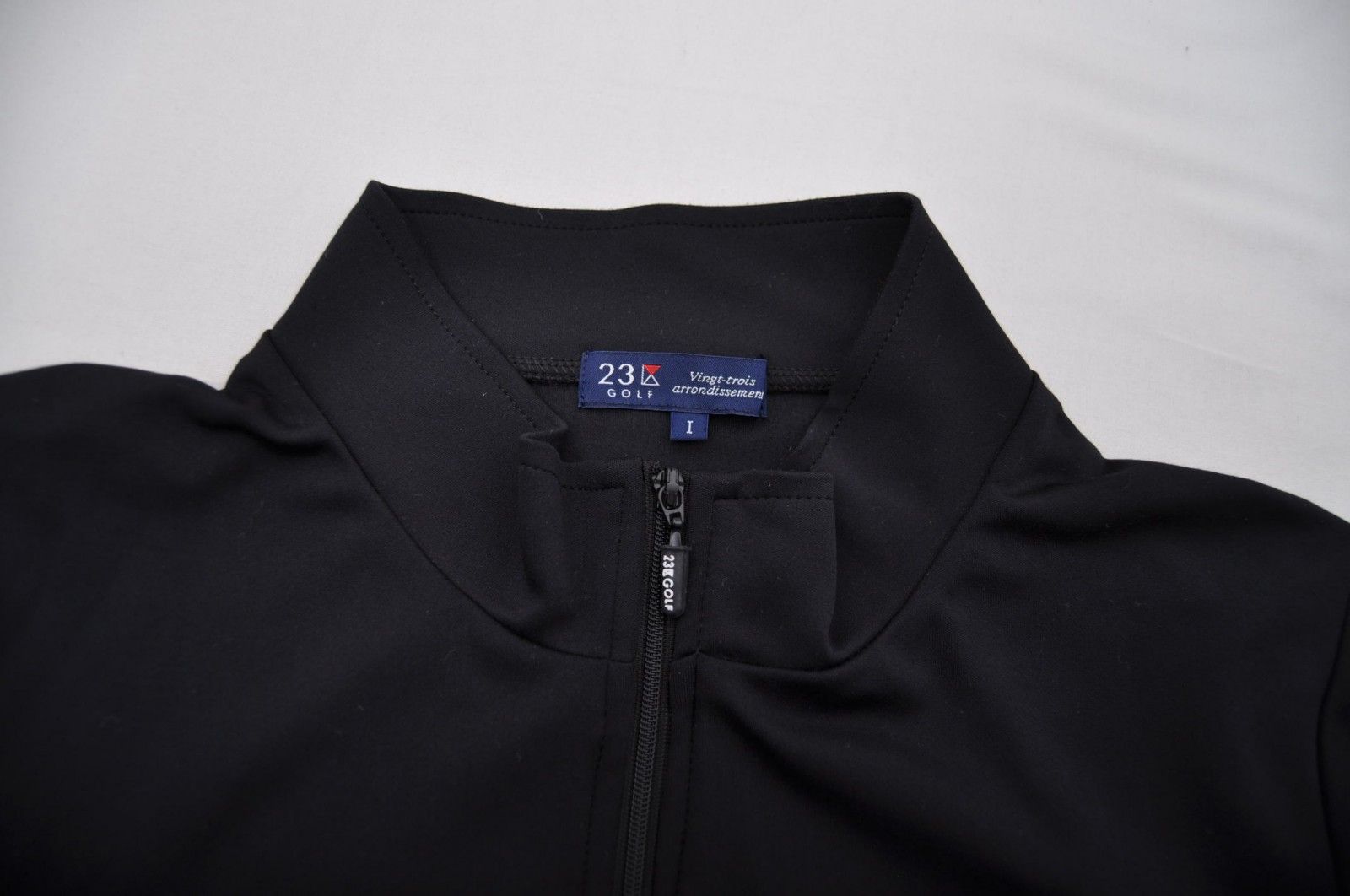 23区 - coco 中古 23区ゴルフ 23区GOLF レディース フルジップアウター 1(M) 黒 ブラック 長袖 ストレッチ 23区 - coco 中古 23区ゴルフ 23区GOLF レディース フルジップ
