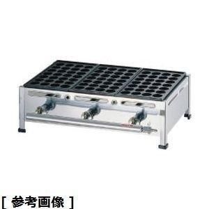 3営業日で発送 … 関西式たこ焼器 ２８穴 １枚掛ＬＰガス GTK231
