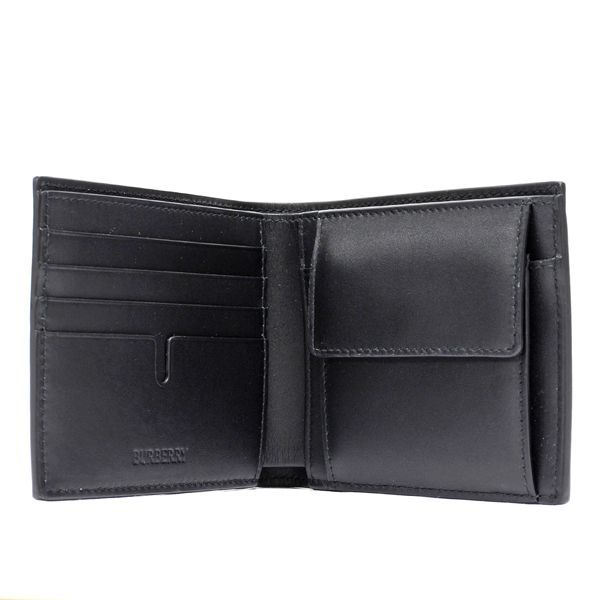 24AWモデル バーバリー BURBERRY CC BILL COIN エンボスチェック