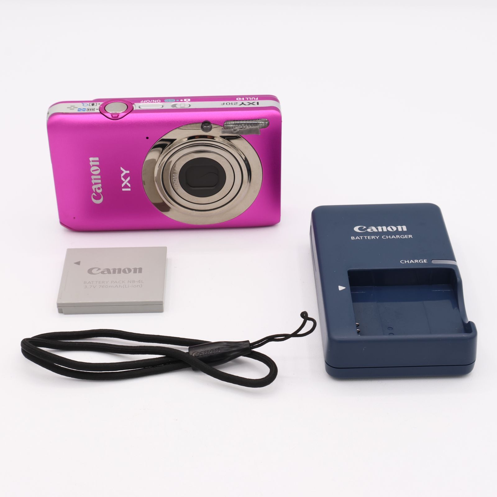 美品】Canon キャノン デジタルカメラ IXY210F ピンク 【公式通販】