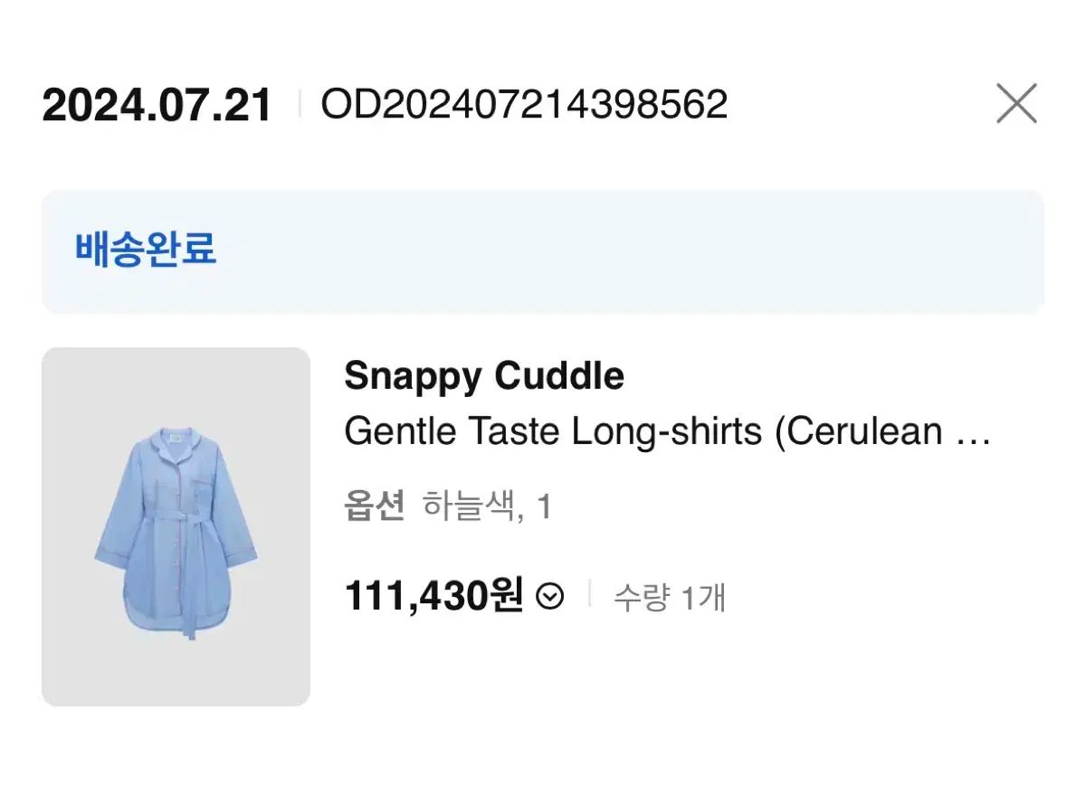 理にかなった |タグなし スナピッカーズ ザントル 味 シャツ ロング丈 パジャマ ブルー