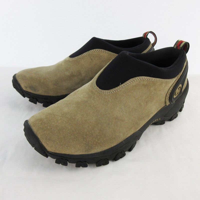 MERRELL スエード スリッポン 靴 ブラウン