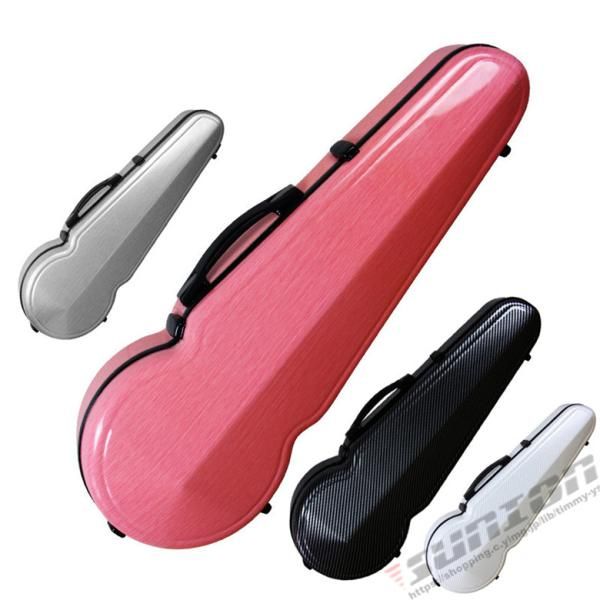 VIOLA CASE ビオラケース 楽器 弦楽器 カーボンファイバー製 軽量 堅牢 ケース クッション付き 3WAY リュック ショルダー 手提げ ビオラ用アクセサリー 2401viola07