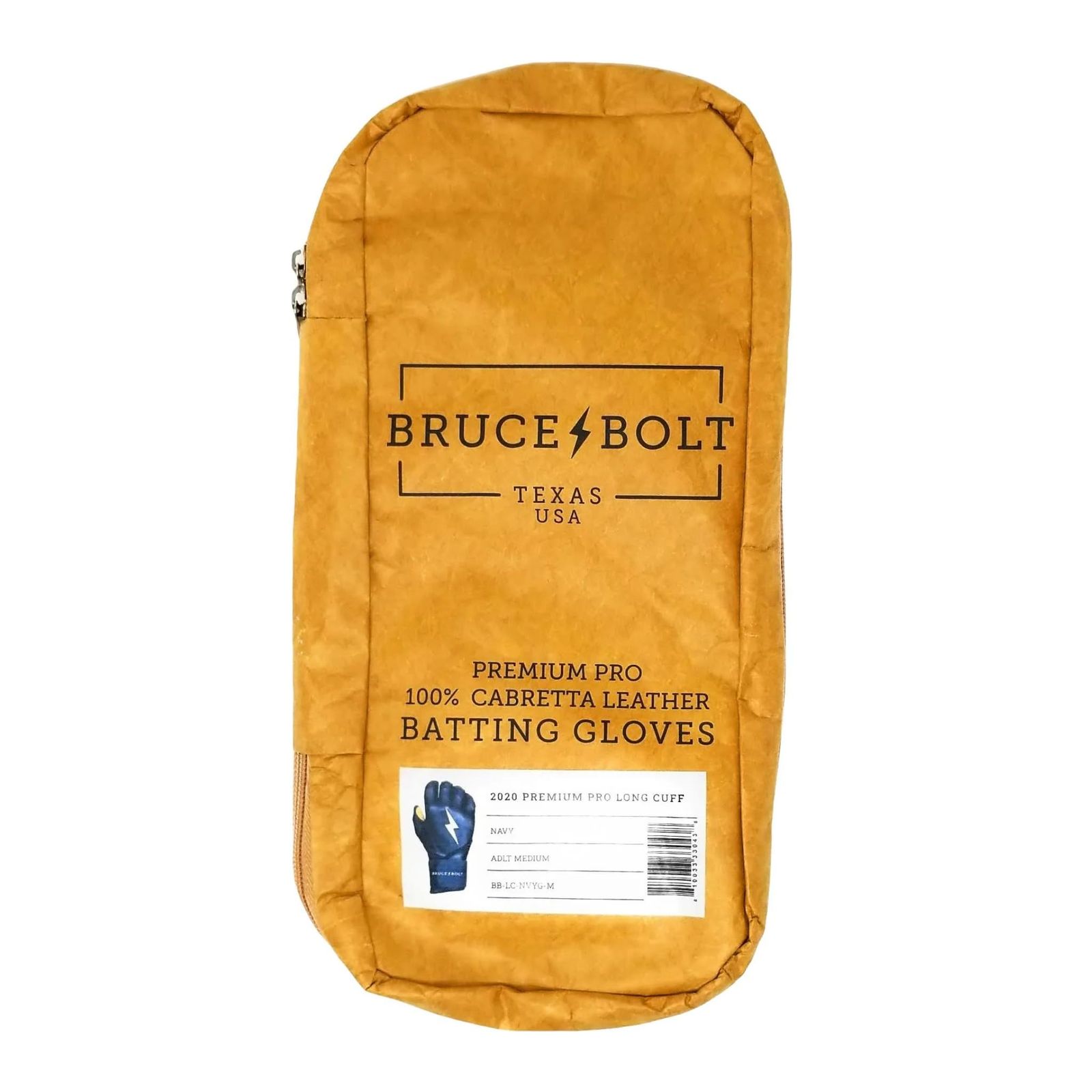 BRUCE BOLTクロームシリーズロングカフスオレンジバッティンググローブオレンジユースミディアム BRUCE BOLTクロームシリーズロングカフスオレンジバッティンググローブ