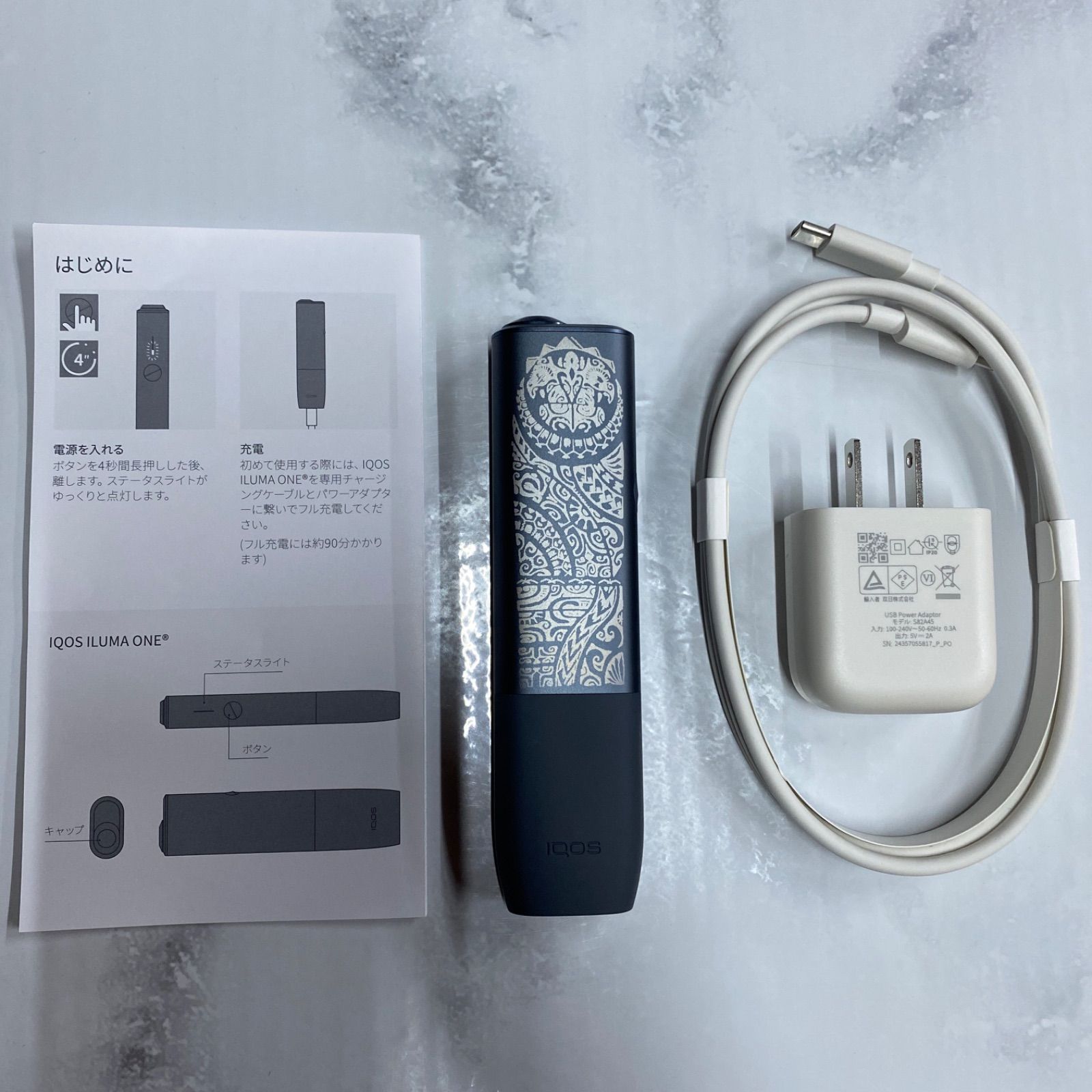 iQOS ILUMA ONE アイコス イルマ ワン レーザー加工 ポリネシアン