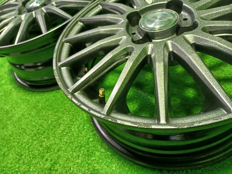 社外 ザインレーシング 14ｲﾝﾁ 5.5J 4穴 4本 100 43