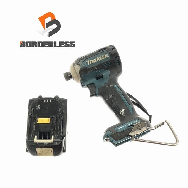 ☆中古品☆makita マキタ 18V 充電式インパクトドライバー TD171D ...