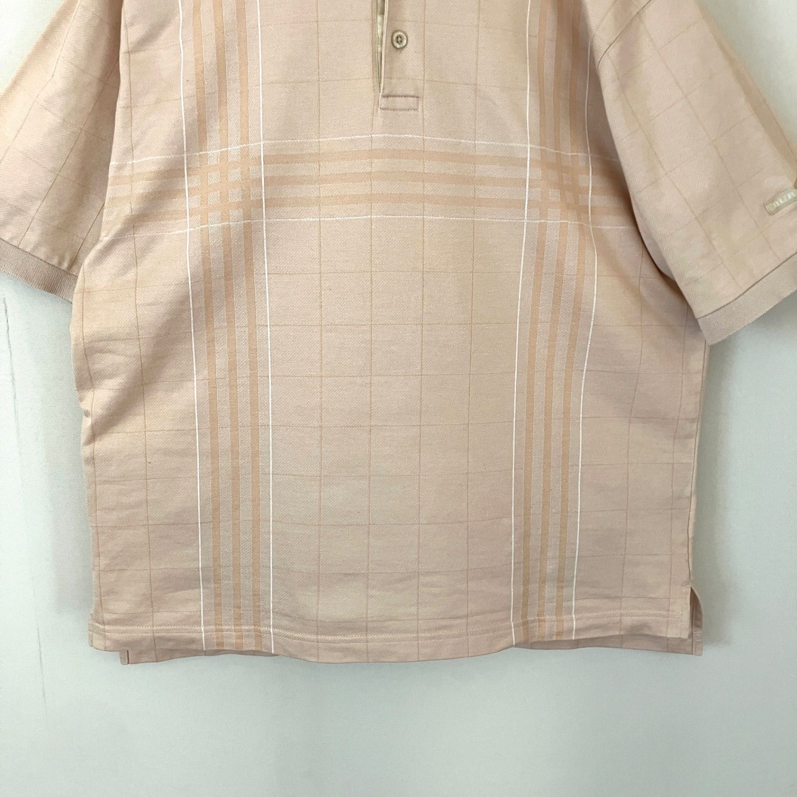 バーバリーゴルフ☆ノバチェック柄ポロシャツ☆BURBERRY GOLF バーバリーゴルフ☆ノバチェック柄ポロシャツ☆BURBERRY GOLF