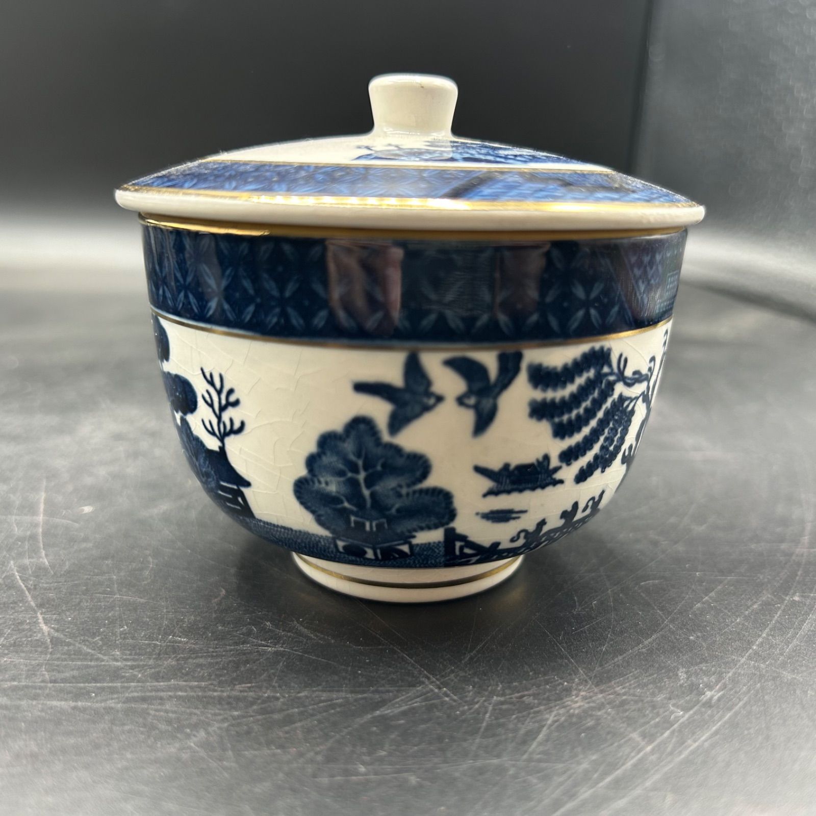 ダブルフェニックス ウィロー 茶碗蒸し椀5個 ニッコー美 NIKKO