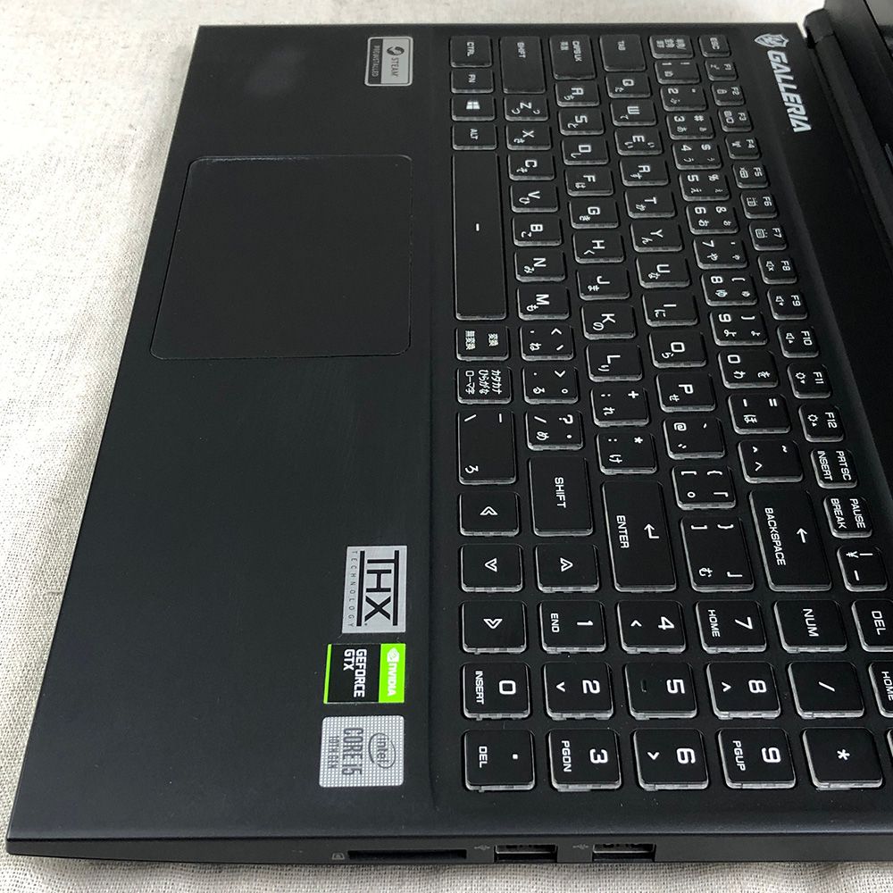 ジャンク GALLERIA ゲーミングノートPC GTX1650Ti - メルカリ