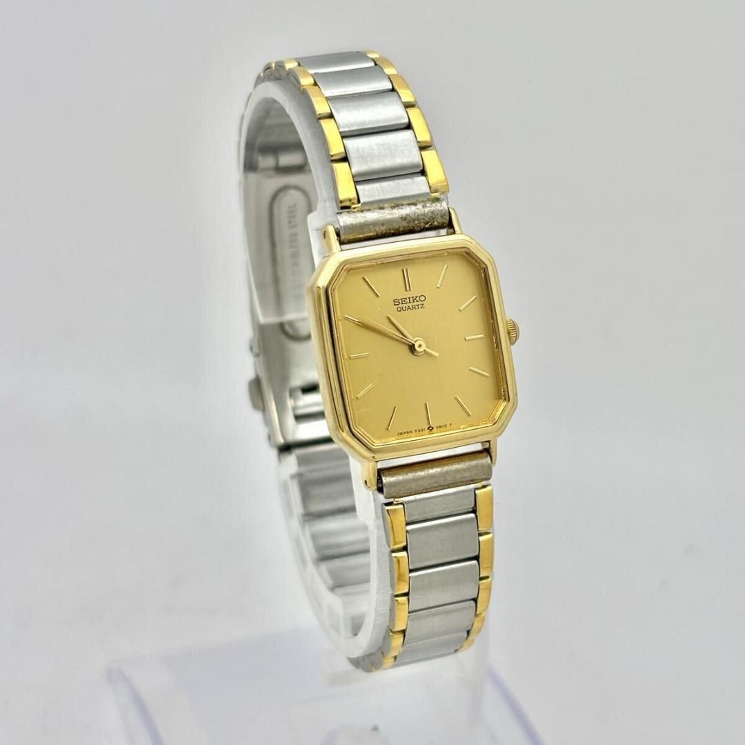 【美品/新品電池】SEIKO オクタゴン レディース 腕時計 ドレス 新品ベルト 美品/新品電池】SEIKO オクタゴン レディース 腕時計 ドレス