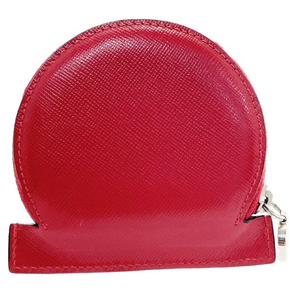 サルヴァトーレ フェラガモ コインケース ガンチーニ コインパース レザー 革 レッド 赤 22 8162 Salvatore Ferragamo ロゴ 小銭入れ 小物入れ ブランド小物