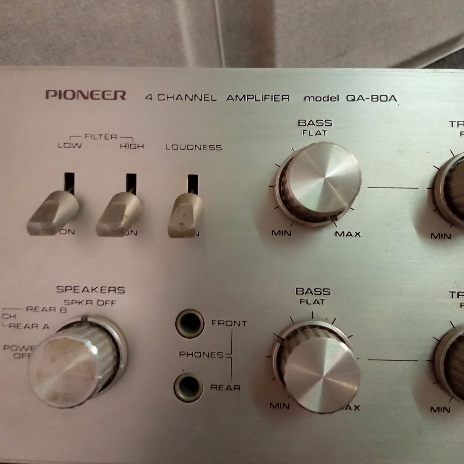 ◯ オーディオ機器 プリメインアンプ PIONEER QA-80A パイオニア Pioneer - メルカリ