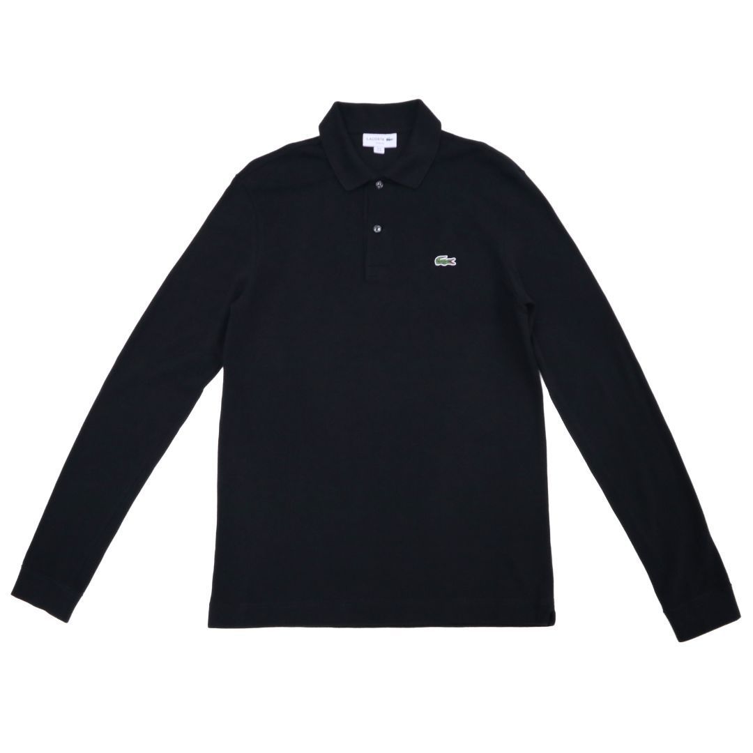 美品！LACOSTE/ラコステ・長袖ポロシャツ(2) あかる