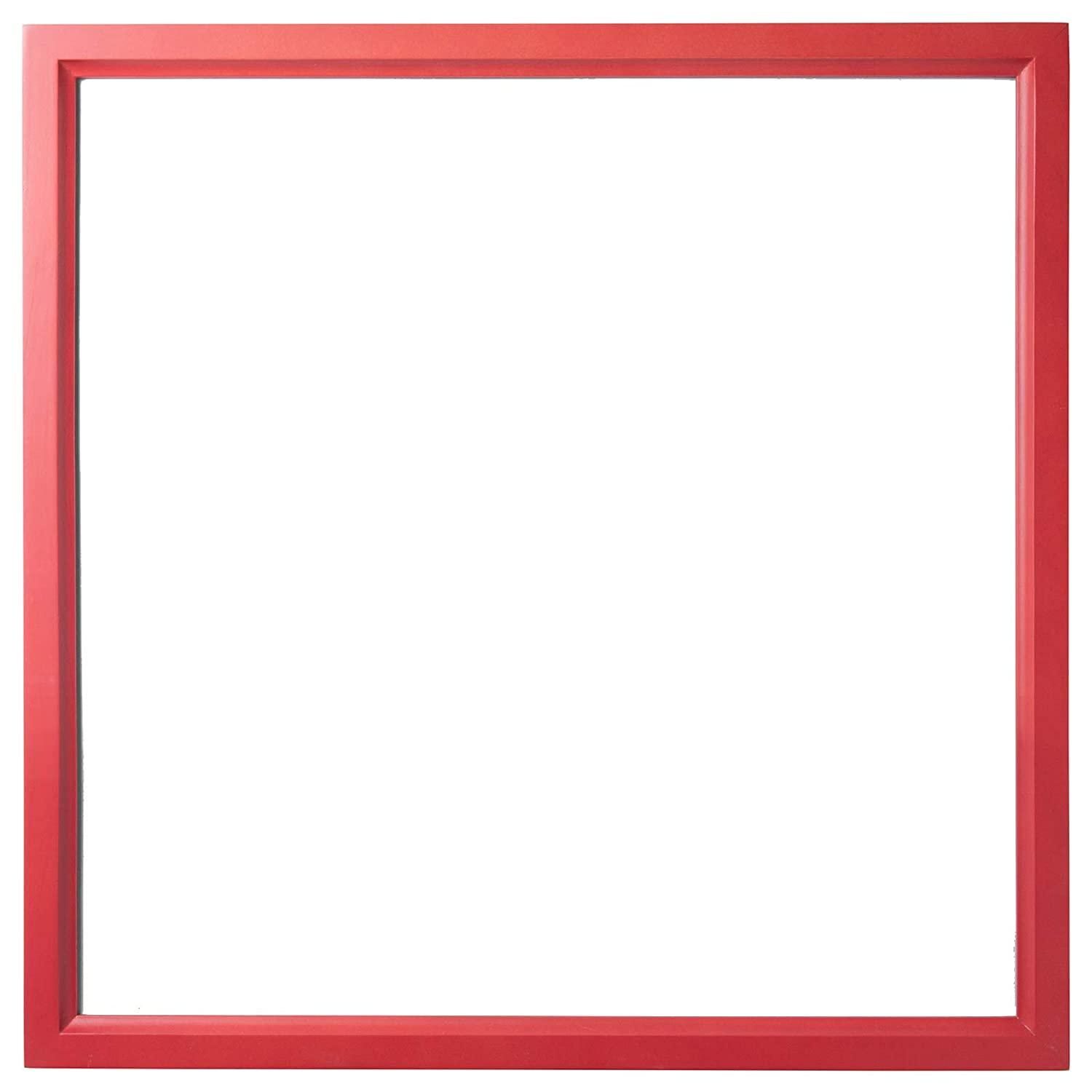 【新品・3営業日で発送】ラーソン・ジュール 額縁 D884 正方形 20cm角(内寸200x200mm) レッド