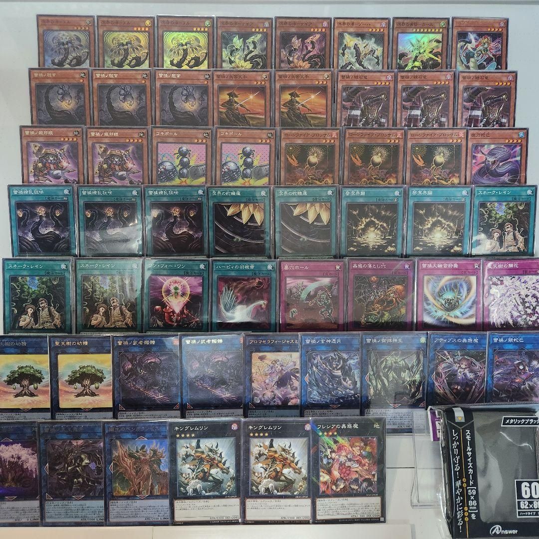 遊戯王 - 山屋　即日発送　蕾禍デッキ　溟界蕾禍デッキ　構築済みデッキ 遊戯王 即日発送 蕾禍デッキ 溟界蕾禍デッキ 構築済みデッキ