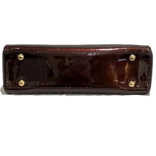 ルイヴィトン Louis Vuitton ヴェルニ メルローズアヴェニュー M 93757 アマラント バッグ ハンドバッグ レディース