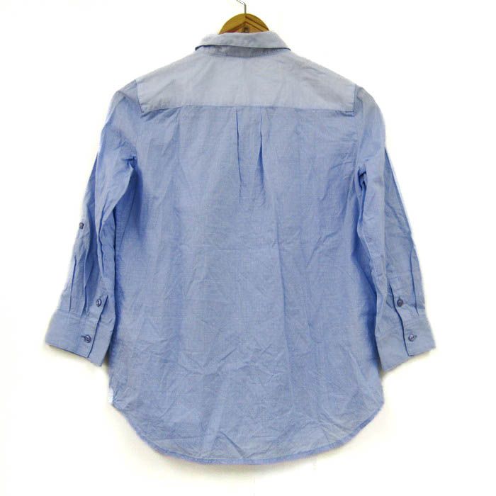 超美品！BURBERRY BLUE LABELフリル長袖シャツバーバリー36 超美品！BURBERRY BLUE LABELフリル長袖シャツバーバリー36