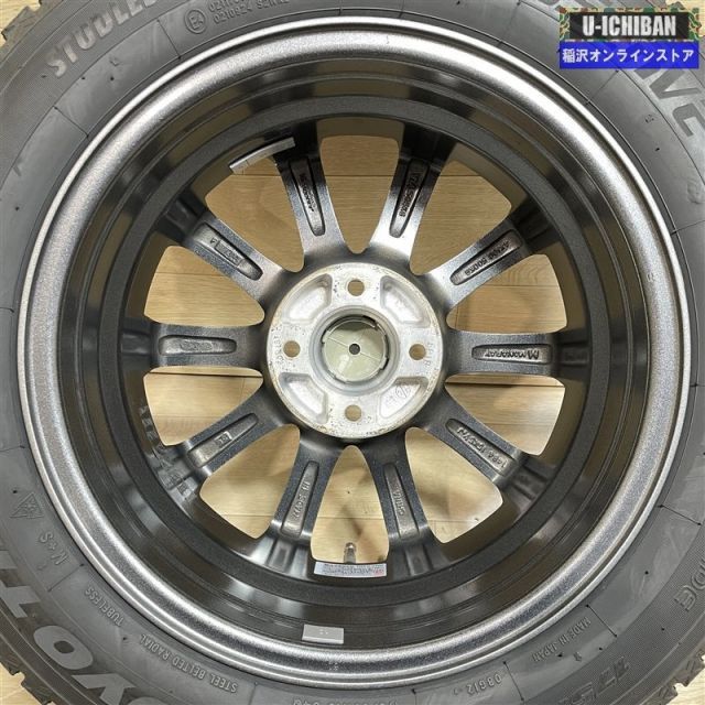 トヨタ純正　アクア　フィールダー　スペイド　ポルテ175/65R15スタッドレス アクア スペイド ポルテ 等 ユーロスピードG10 5.5-15+40 4H100
