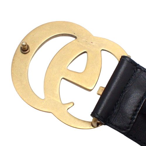 GUCCI(グッチ) GGマーモント ダブルG バックルベルト ベルト