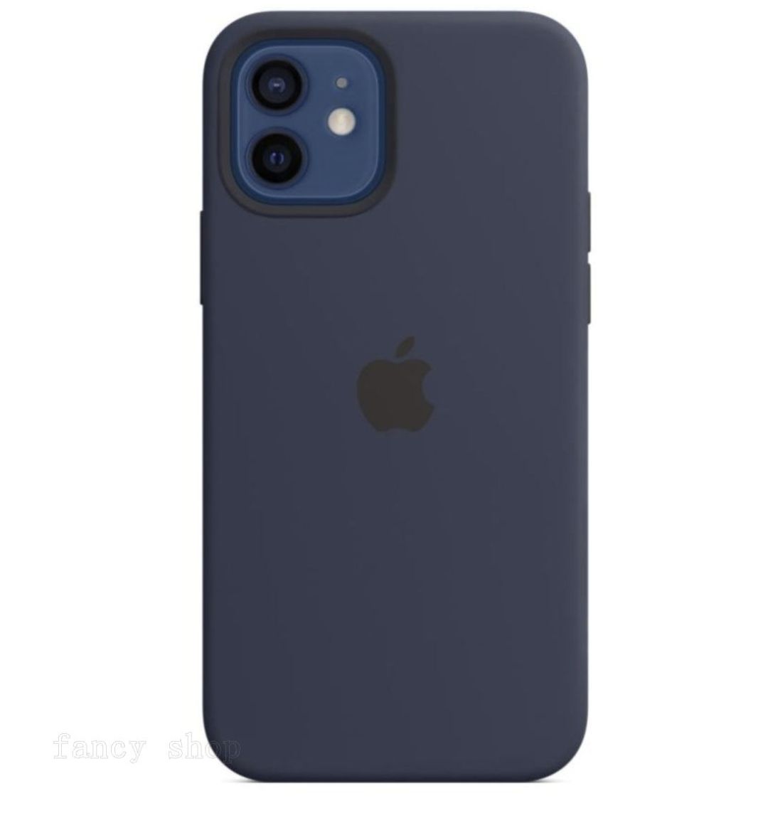 新品   未使用 Apple 純正 iPhone12 iPhone12 Pro シリコンケース ディープネイビー MagSafe対応 アップル 並行輸入品 apple純正ケース siba12pro