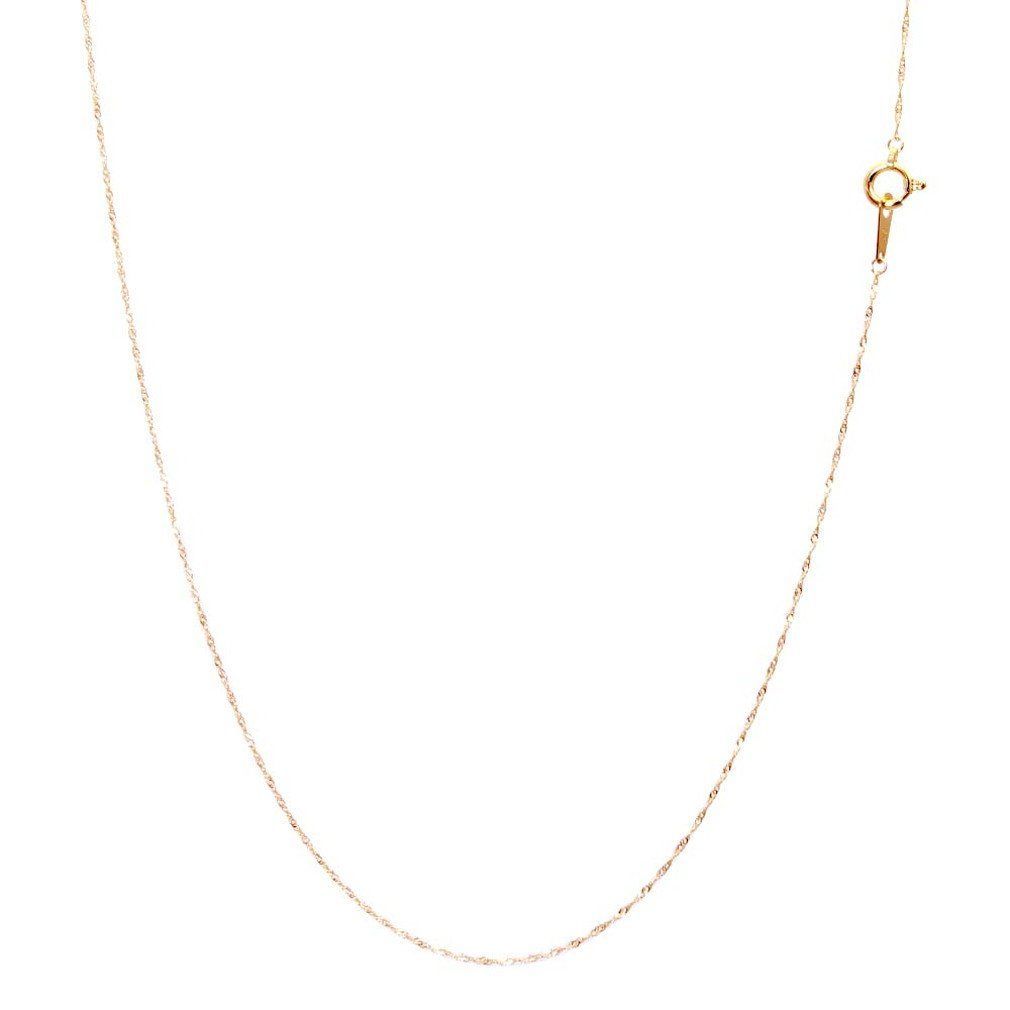 ローズゴールド シアーズ K18PG ゴールド スクリューチェーン ピンクゴールド ネックレスチェーン k18c-3c-a2-pg