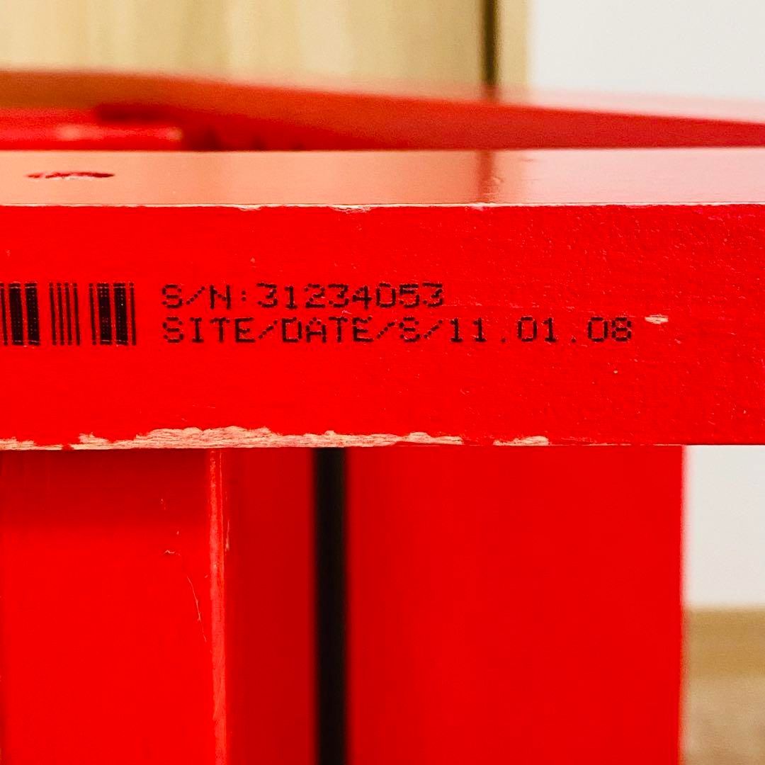 上品な ストッケ トリップトラップ ベビーセット付き レッド 3ナンバー クールな