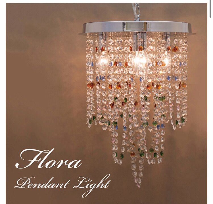 ペンダントライト[Flora フローラ（リリー）]LED対応＜E12/水雷型＞