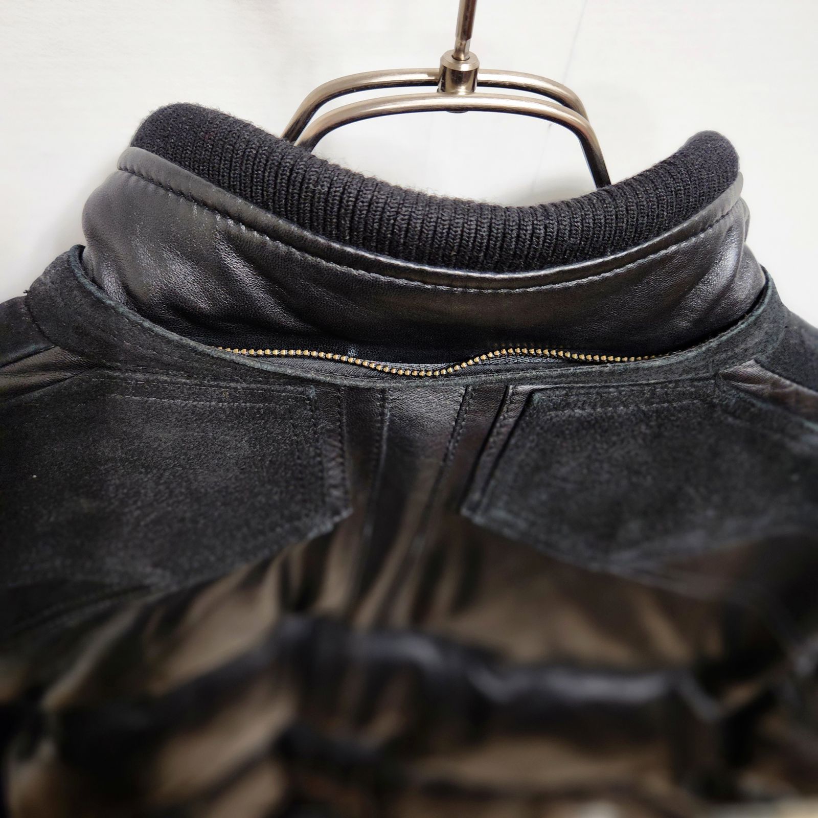 美品＊VERRI (ヴェリー) レザーダウンジャケット - メルカリ