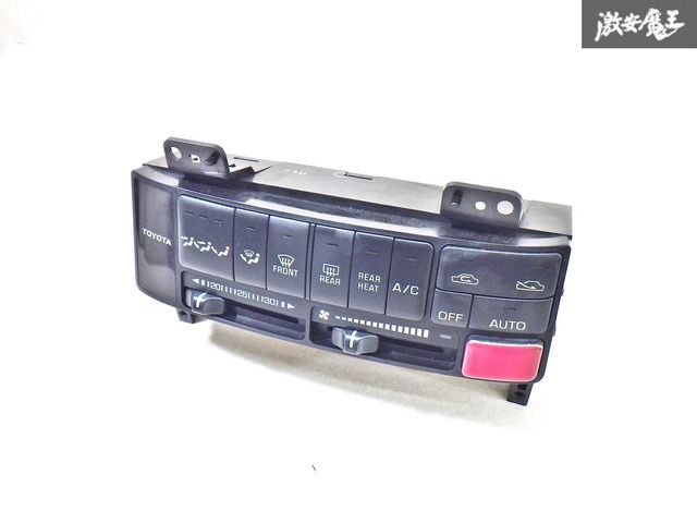 【ジャンク品】トヨタ 純正 エスティマ CR20W 純正 エアコンスイッチ DENSO 55900-28181 146430-4193 即納 棚 2-2