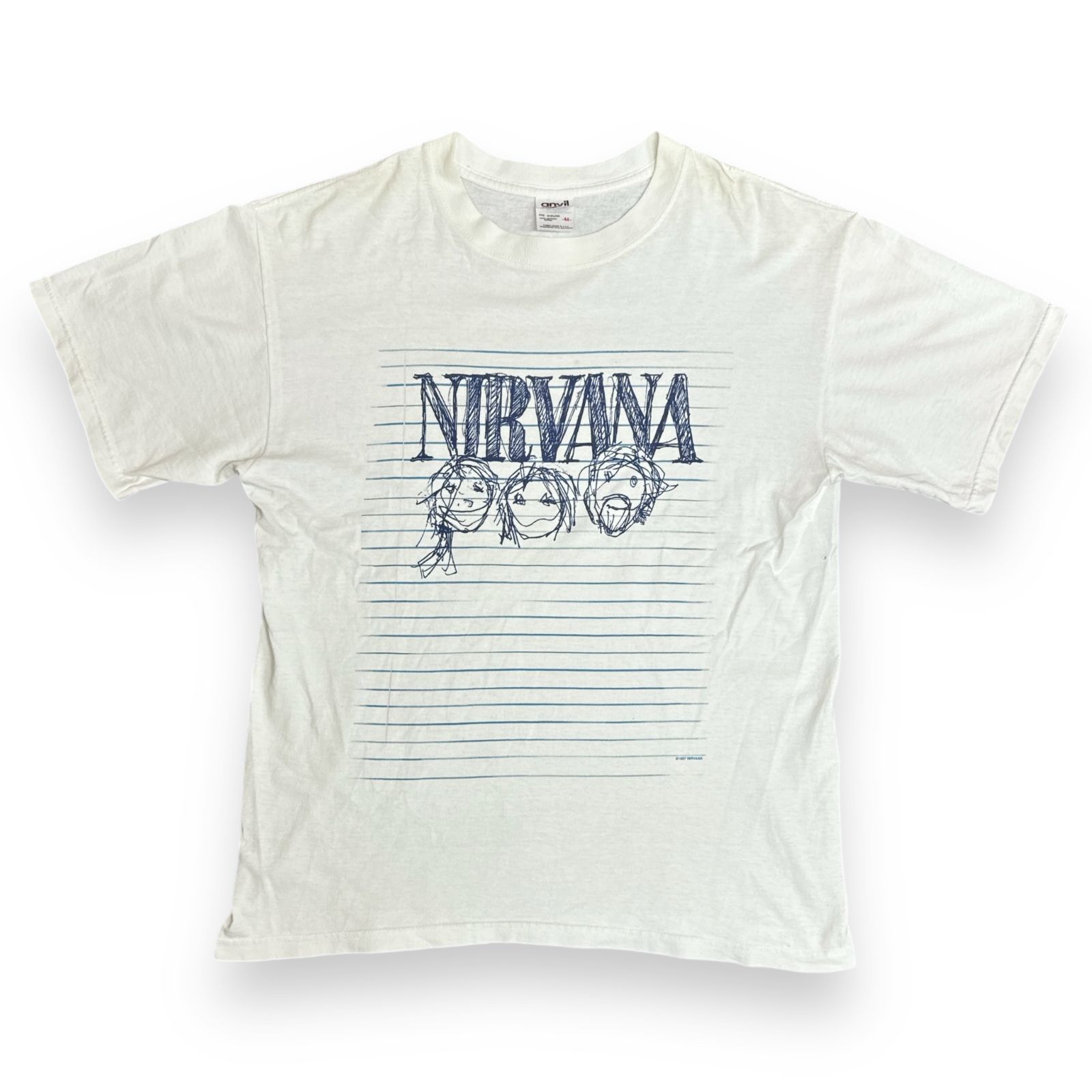 Nirvana Graphity Tee 90s クルーネック プリント ヴィンテージ T 