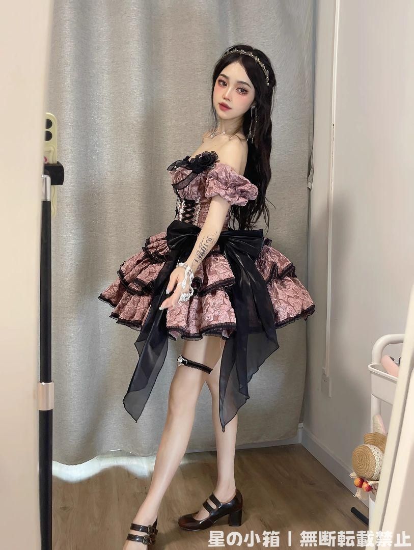 未使用品】オリジナルデザイン ロリータワンピース コスプレ用