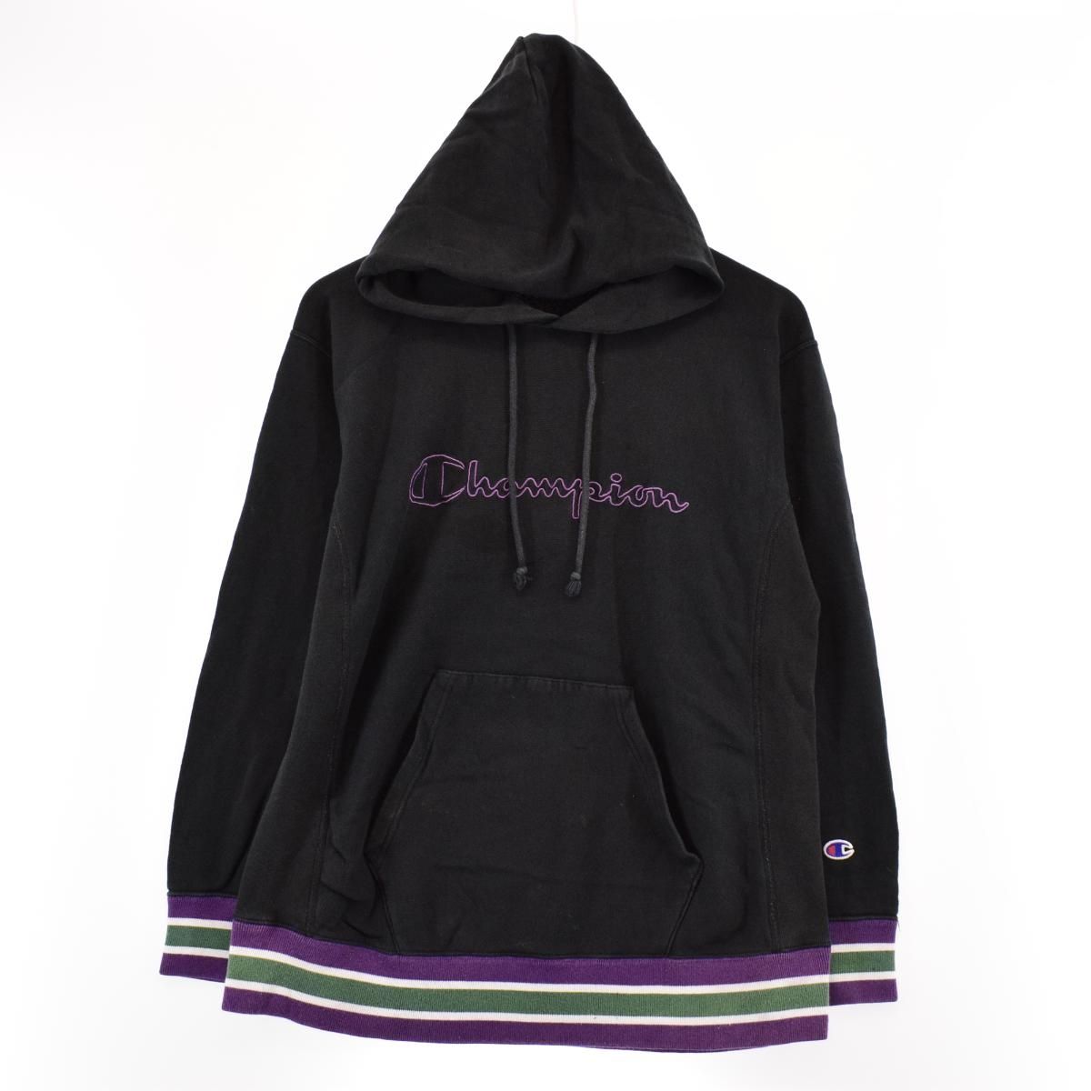 古着 チャンピオン Champion REVERSE WEAVE リバースウィーブ スウェットプルオーバーパーカー メンズM/eaa379485