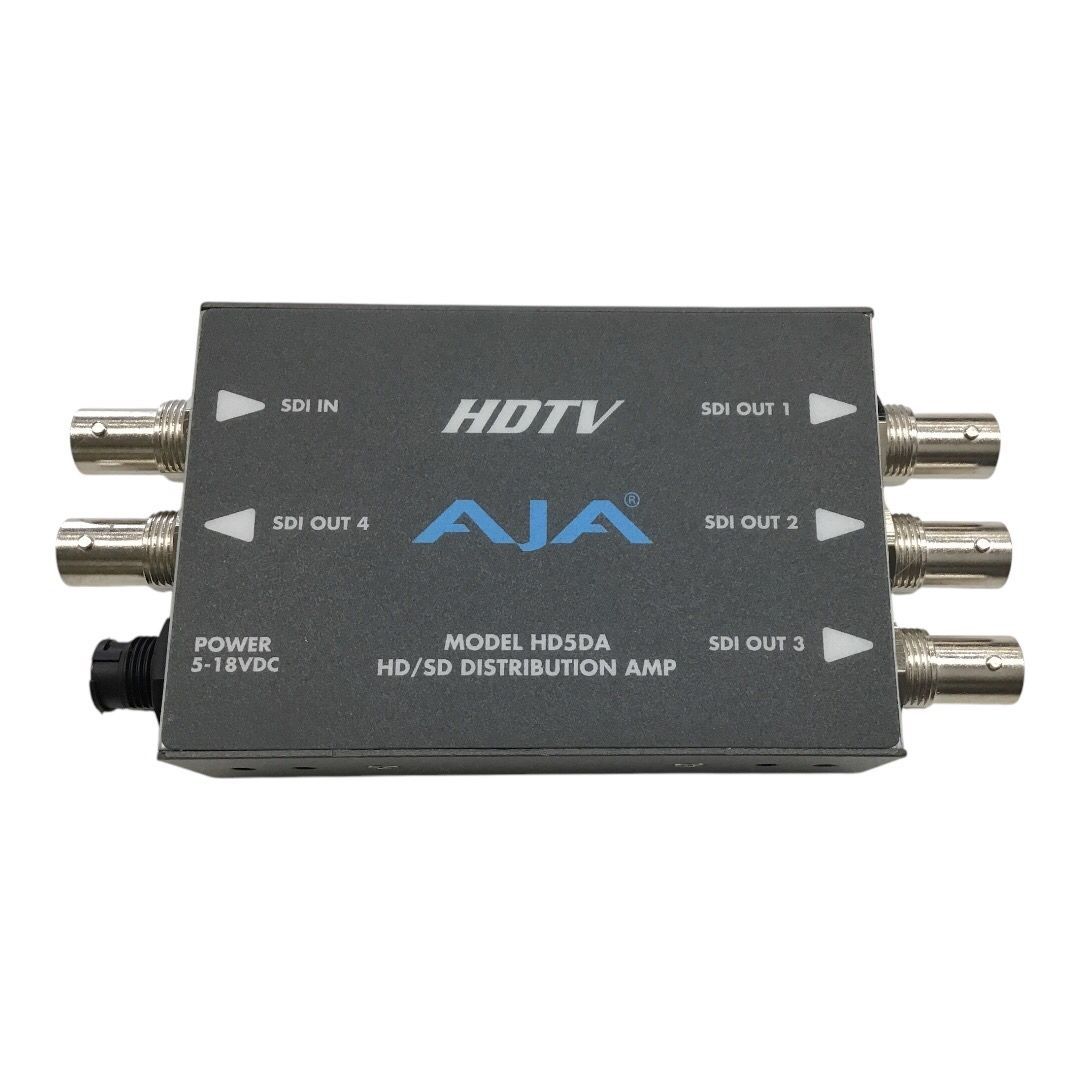AJA HD5DA 　未使用品 美品！動作確認済！】AJA Video Systems HD5DA 1入力4出力HD/SD