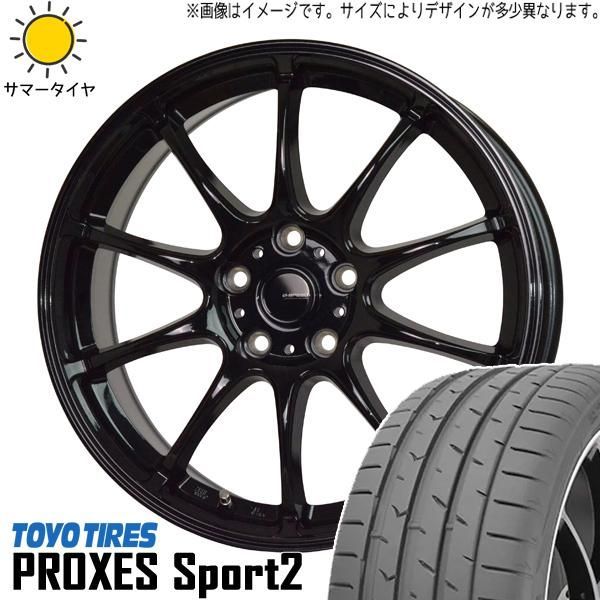 235/60R18 サマータイヤホイールセット クラウンスポーツ etc (TOYO PROXESSPORT2 & GSPEED G07 5穴  114.3) - メルカリ