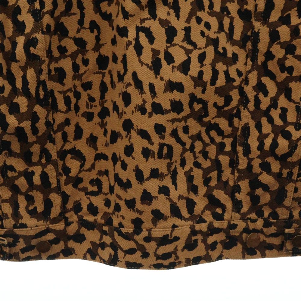 ワコマリア レオパード柄 ジップアップパーカー マルチ WACKO