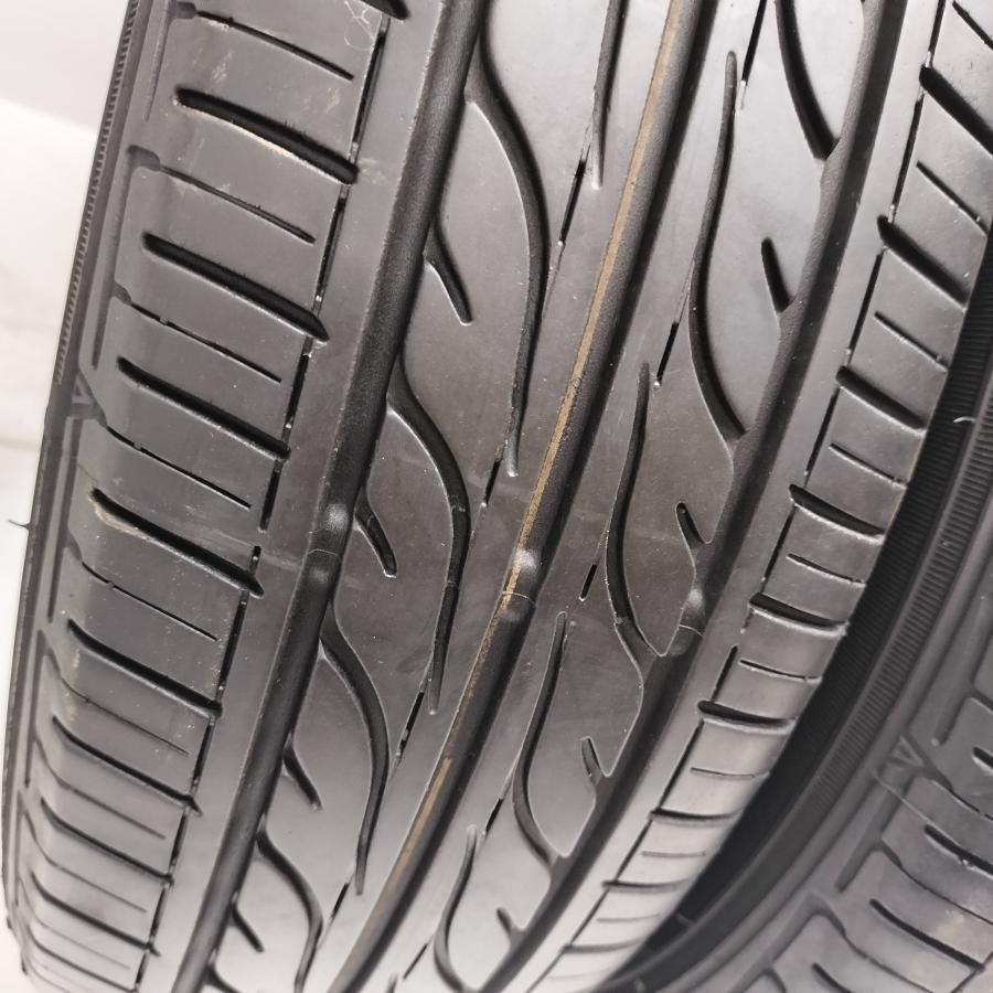 ＜ノーマルタイヤ 4本＞ 155/65R13 ダンロップ EC202 70〜80% 2017年製   中古