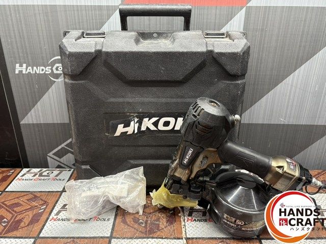 中古】ハイコーキ HiKOKI NV50HR2 高圧ロール釘打機 50mm 本体のみ