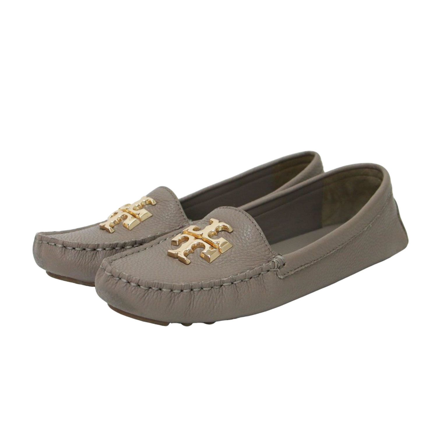 TORY BURCH トリーバーチ ローファー グレージュ サイズ:US7(24cm位 