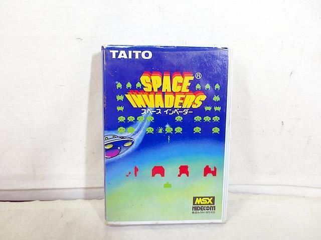 美品　タイトー MSX　スペースインベーダー 美品 タイトー MSX スペースインベーダー - メルカリ