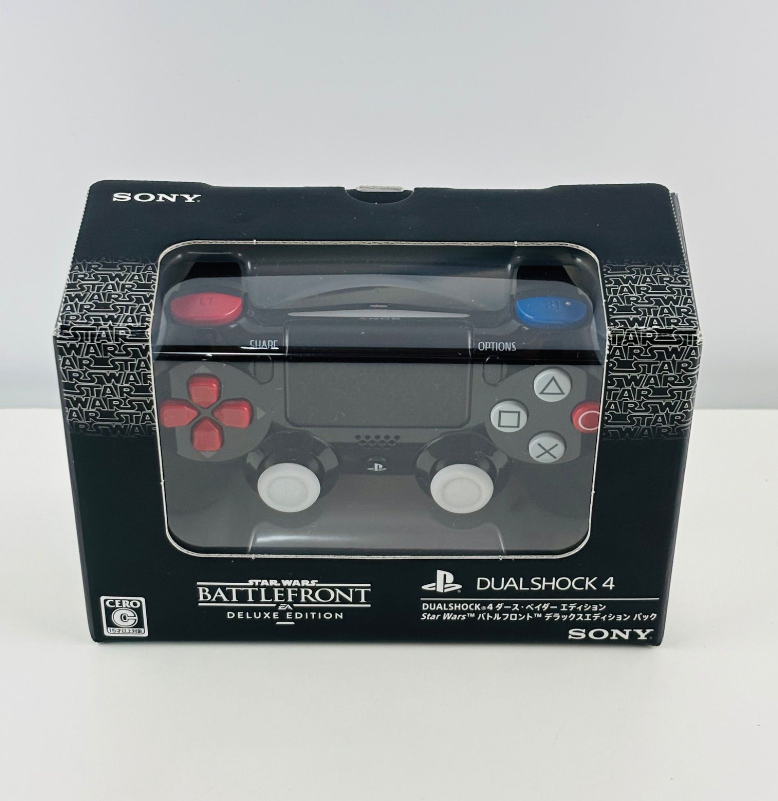 PS4 コントローラー ダースベイダー スターウォーズ バトルフロント