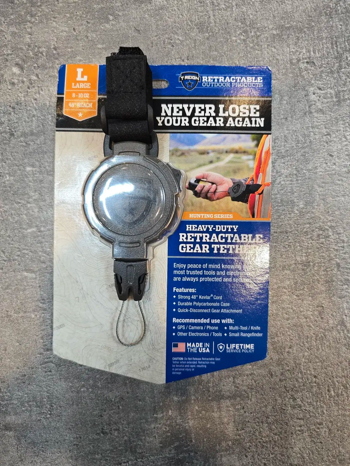 T ー REIGN T-レイン 折りたたみギア テザー カラビナ