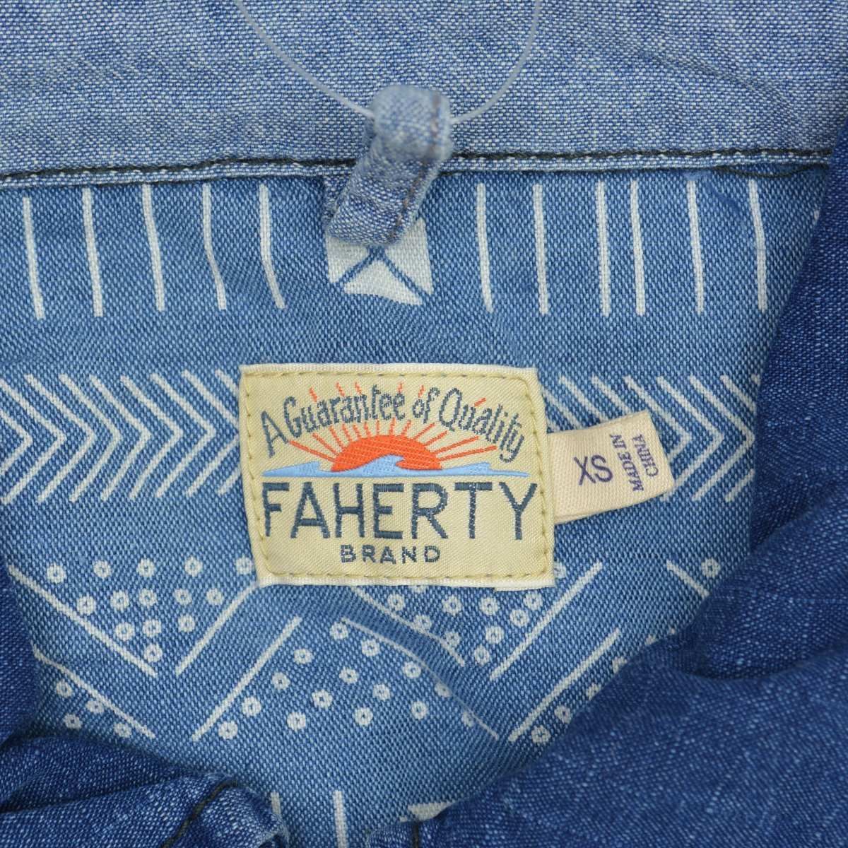 FAHERTYBRAND】Indigo Dyed Military Jacket インディゴ ダイ