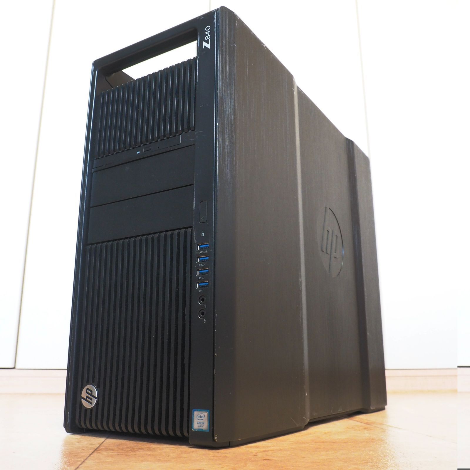静音 HP Z840 28コア56スレXeon E5-2680 V4 デュアルCPU 64GB SSD120GB Win10認証済ワークステーション 1125W 90%GOLD電源搭載