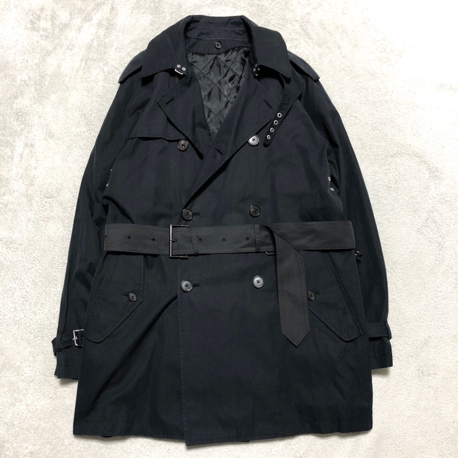 POLO by Ralph Lauren トレンチコート 一枚袖 ダブルブレスト 中綿入り 