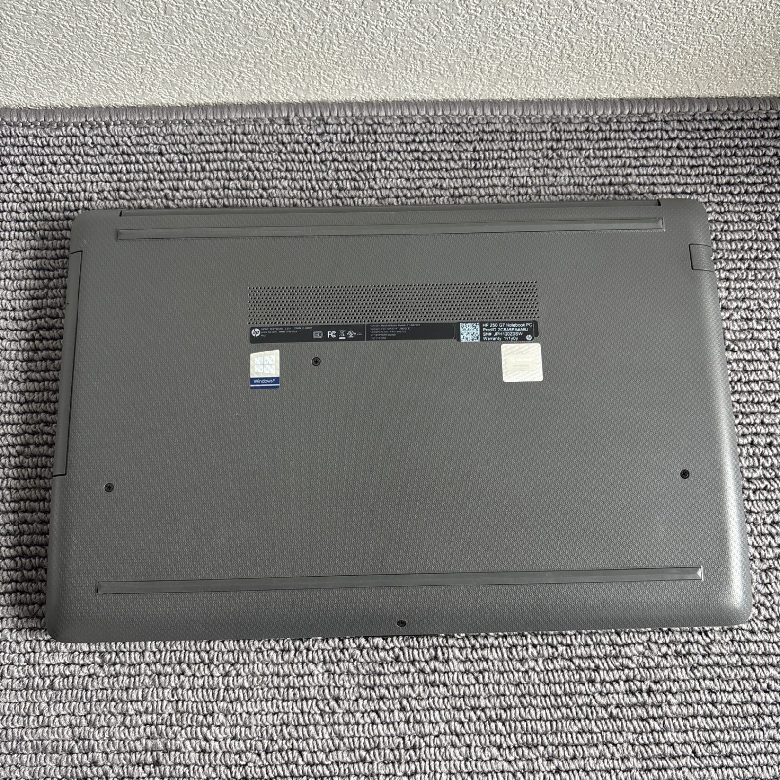 HP 250 G7 NoteBook PC i5-1035G1 メモリ16GB Amazon.co.jp: 【整備済み品】 HP 250 G7 ノートパソコン、第10