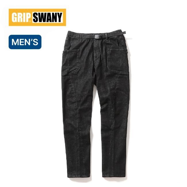 GRIP SWANY グリップスワニー JOG 3Dキャンプパンツ GSP-43V ブラック