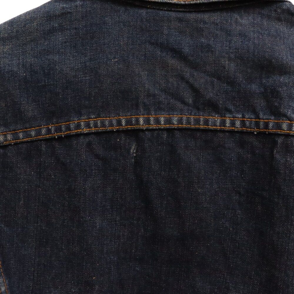 70s USA製 LEVI’S 70505-0317 ブランケット 刻印52 70505-0217 ヴィンテージ 70's 4thデニムジャケット ボタン裏