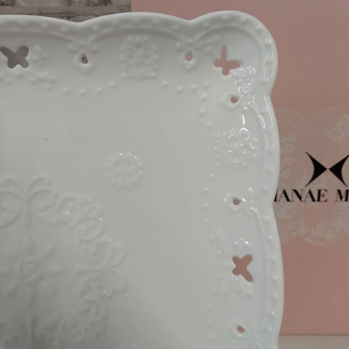 未使用品】HANAEMORI ハナエモリ セットアップ ホワイト クリーム