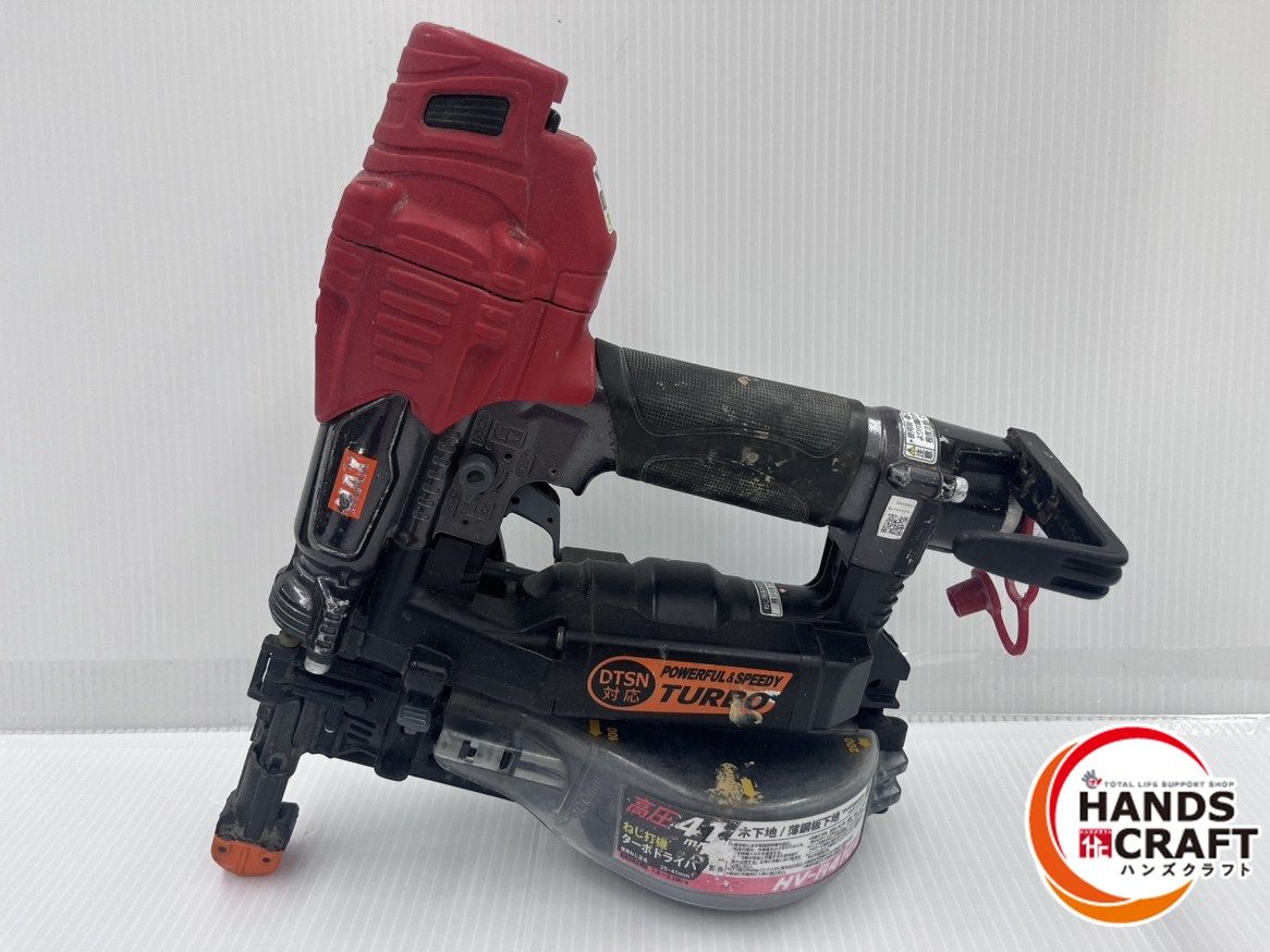 s25g-705k【中古】MAX マックス　高圧　ねじ打機　ターボドライバ　41mm　HV-R41G4 s25g-705k【中古】MAX マックス 高圧 ねじ打機 ターボドライバ